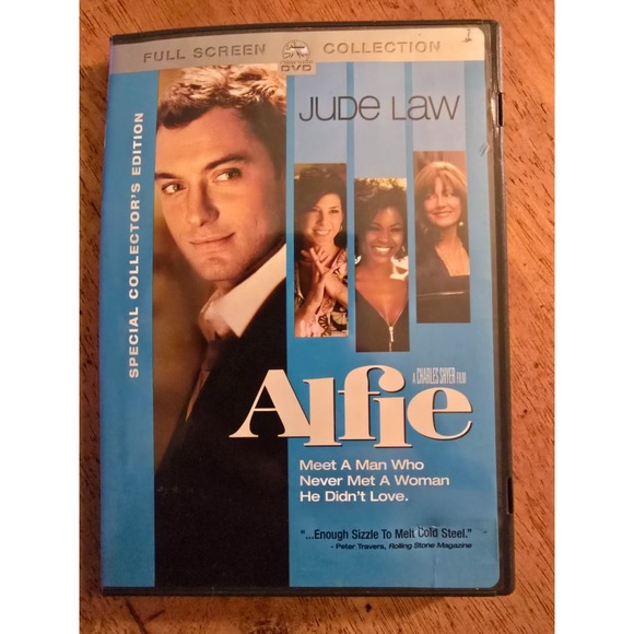 Other - Alfie (DVD, 2005, Full Screen‎ Version), Excellent Condition